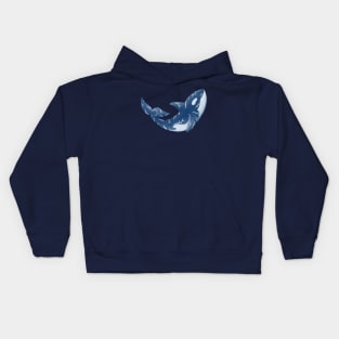 Free Whale Kids Hoodie